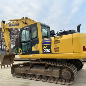 Excavadora Komatsu de segunda mano, capacidad de funcionamiento de 20 toneladas, precio bajo, componentes medios de oruga, original, de segunda mano - Product Image 1