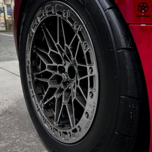 Velg Beadlock Alloy Forged DW Chrome Silver Rimis 18-24 Inci untuk BMW M3 M4 F30 F80 G20 G21 G22 G23 G80 G82 - Product Image 4