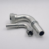 Coude hydraulique BSP de 90 degrés, pour la production de masse, accouplement de tuyaux, 22691