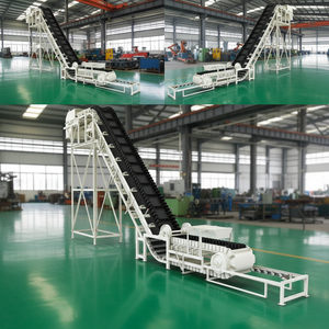 Nastro Trasportatore Inclinato Automatico di Grandi Dimensioni con Velocità Regolabile per Sistemi di Stoccaggio e Distribuzione di Cereali/Fertilizzanti Organici - Product Image 3