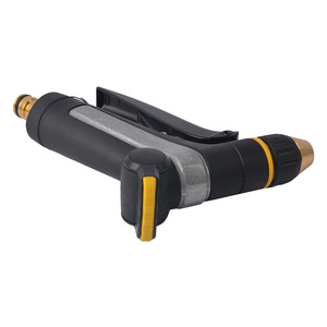 Pistola de agua de alta presión de aleación de aluminio con flujo ajustable para lavado de autos, riego de jardines y limpieza del hogar - Product Image 1