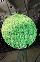 Pantalla LED Flexible para Interiores X,X, Pantalla LED Suave de Alta Definición para Decoración Visual de Tiendas de Lujo
