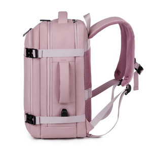 Reise-Vakuum-Kompressionsrucksack mit Schuhfach, USB-Ladeanschluss, wasserabweisende Laptoptasche für Damen - Product Image 4