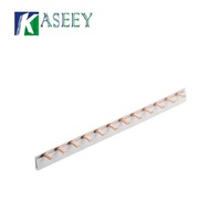 Bloques de terminales de barra colectora de cobre tipo C45 para disyuntores de 50A/63A/80A/100A, equipo de distribución de energía para el hogar