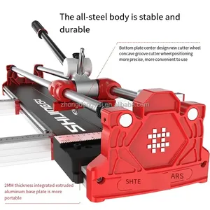 New Push Knife Manual High-precision Tile <b>Cutting</b> Hand Push Desktop Tile Push Knife Double Gauge Model Tile <b>Cutting</b> <b>Machine</b> - Product Image 2