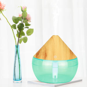 Humidificador con Diseño de Madera Y288, 0.5L, Alimentado por USB, Humidificador de Aire para Escritorio con Pantalla Luminosa - Product Image 2
