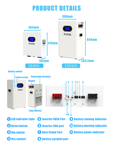 Nueva Estación de Energía 2026 de 51.2V 200Ah 10KW, Batería de Almacenamiento de Energía Solar para el Hogar, Garantía de 10 Años, Enook - Product Image 4