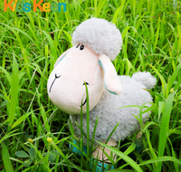 Jouet animal personnalisé conception en peluche mouton lapin de Pâques oreiller jouets personnage de dessin animé cadeaux d'anniversaire pour animaux en peluche jouets