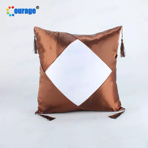 Taies d'oreiller en sublimation à texture douce sans bordure dorée, taie d'oreiller personnalisée avec frange - Product Image 6