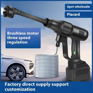 Pistolet de pulvérisation portable pour machine de nettoyage domestique sans fil haute puissance avec batterie au lithium de qualité industrielle en gros pour le lavage de voiture - Product Image 5