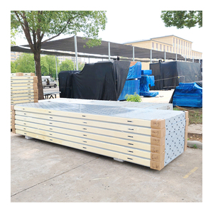 Panneau sandwich isolant structurel pour <span class=keywords><strong>mur</strong></span> <span class=keywords><strong>en</strong></span> béton, <span class=keywords><strong>en</strong></span> mousse de polyuréthane PIR/PU, <span class=keywords><strong>prix</strong></span> usine chinois, panneau de toiture économique - Product Image 3