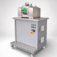 Machine de granulation de plastique de laboratoire, broyeur à deux rouleaux, variateur de fréquence (VFD), mélangeur de composés, granulation, rapport réglable, CE ISO
