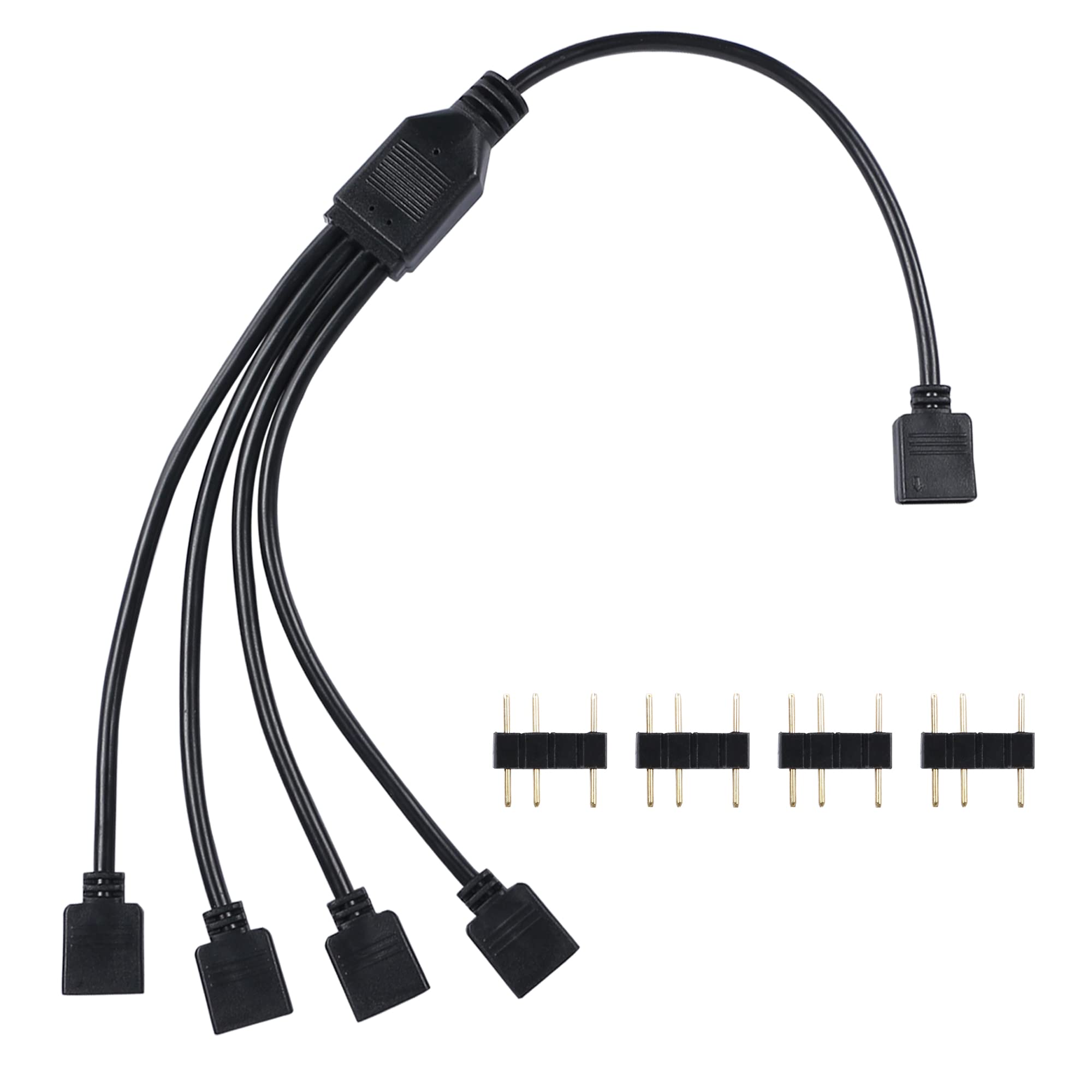 Motherboard Cable Splitter Motherboard RGB SYNC 5V 3Pin ARGB SYNC HUB Transfer Extension Cable