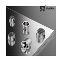 Dissipateur thermique lourd boîtier en aluminium blanc noir or argent déflecteur 10W 55 lentille de découpe Led éclairage Downlight encastré Downlights
