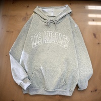 Sweat-shirt à capuche imprimé lettres, manches longues, style streetwear décontracté, pull unisexe, motif bière et fleurs, pour l'automne