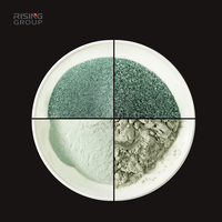 Poudre de carbure de silicium haute réfractarité 20 microns certifiée CE, carbure de silicium vert pour l'industrie métallurgique