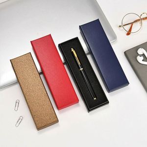 Custom Logo Luxury Gift Pen Box with Gold Stamping - Promotional Packaging for Corporate Gifts - Product Image 2
