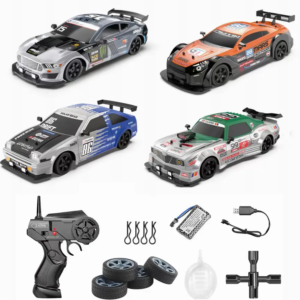 Voiture radiocommandée 4WD 2.4G 30 KM/H AE86 haute vitesse Drift Racing 1:14 voiture télécommandée jouets pour enfants cadeaux