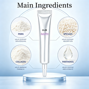 Crème Masque Contour des Yeux Nuit Anti-Rides au Collagène, Niacinamide Rose et PDRN, 15ml, Certifiée CPNP, Vente Directe Usine - Product Image 3
