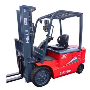 รถยกไฟฟ้า Heli มือสอง3ตันรถยกวัสดุอุตสาหกรรมที่ใช้แบตเตอรี่ที่เชื่อถือได้ - Product Image 1