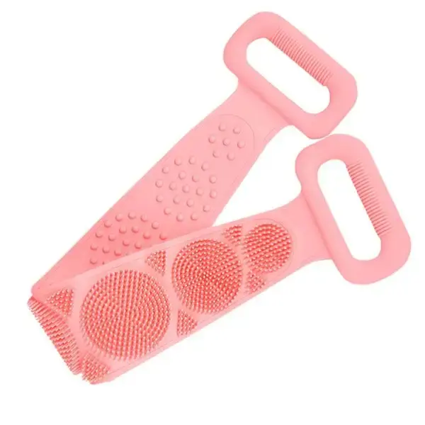 Spazzola per il corpo esfoliante per il corpo con spazzola morbida con setole e Scrubber per il corpo in Silicone con punti di massaggio Spa