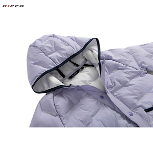 Veste d'hiver isolée Kippo pour enfants Bomber rembourrée de taille XL avec tissu matelassé et vêtements de sport techniques imprimés pour enfants - Product Image 4