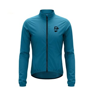 Chaqueta Cortavientos Multicolor para Hombre, con Cuello Alto y Cierre Completo, Ligera, Resistente al Agua, para Ciclismo, Senderismo y Actividades al Aire Libre - Product Image 6