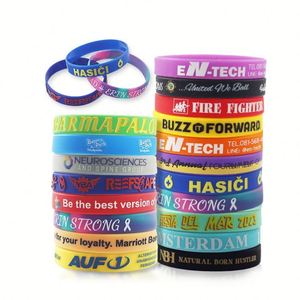 Pulseras de Silicona con Logotipo Personalizado, Grabado en Relieve y Relleno de Tinta, para Eventos - Product Image 4
