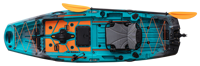 Certifié CE 10ft modulaire unique Kayak hélice pédale aileron entraînement 1 pêche électrique Sport LLDPE coque matériel bateaux à rames