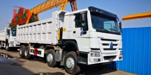 Truk Dump HOWO 6x4 351-450HP Mesin Weichai Euro 2 >50T Truk Tipper Pertambangan Transportasi Logistik 2000-2500Nm Baru - Product Image 4