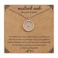 Cadeaux chrétiens de Pâques pour les femmes Collier de montagne inspirant Cadeaux d'anniversaire pour les femmes Adolescentes Amis Soeur, Catholique