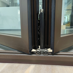 Phong cách mới ban công Cửa Nhôm Hợp Kim kính gấp cửa cho biệt thự - Product Image 5