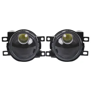 New Waterproof led headlight 3 color fog light 3 inch bi led projector lens in auto motorcycle lighting systems