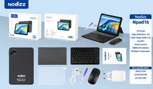Factory Wholesale Npad16 10.1" Octa Core Android <b>Tablet</b> 16GB+1TB Storage <b>4G</b>/5G GSM Dual Sim Business Entertainment Smart <b>Tablet</b> - Product Image 6