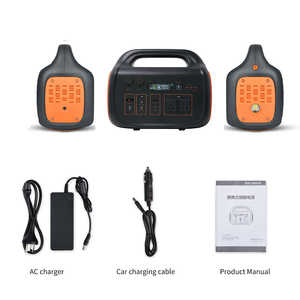 Alimentation portable d'urgence solaire haute capacité UPS pour extérieur, maison, voiture, mobile, 600W, charge rapide pour camping et usage médical - Product Image 5