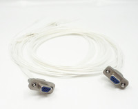 Connecteur rectangulaire miniaturisé de haute qualité ELT J30J-9TJSL-700 à 9 broches avec câble de 700 mm, plaqué or/nickel, D-Sub Micro-D