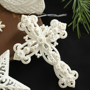 Christmas <b>Tree</b> Ornaments Sparkling Shatterproof Plastic <b>Tree</b> Ornaments <b>White</b> Shaped Styles <b>Xmas</b> <b>Tree</b> Holiday Decor - Product Image 5