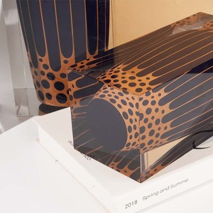 Acrylic <b>Vase</b> Set Wabi Sabi Style <b>Unique</b> Design For Home Decor Housewarming Gift - Product Image 4