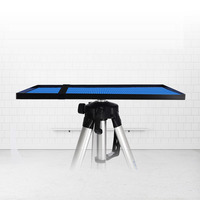 Plateau de support pour ordinateur portable, projecteur, en acier métallique de grande taille 50*30cm, avec adaptateur pour palette, pour trépied à vis 1/4 38, support au sol