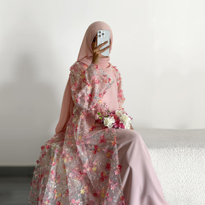 Cream Color Fabric Dress - Elegant Winter Clothing