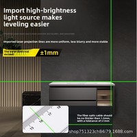 Laser industriel DIY extérieur à double faisceau, haute précision, haute intensité, ligne fine, lumière verte