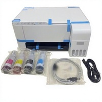 5. Nouvelle imprimante jet d'encre A4 DX5 à double tête d'impression 1200 DPI, réservoir d'encre rechargeable, sans fil, USB, impression UV à plat, sublimation, impression d'étiquettes
