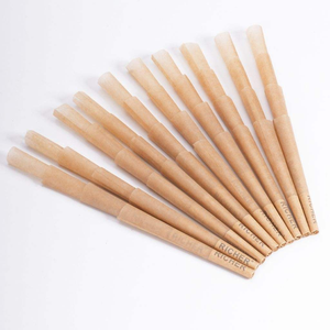 Conos Naturales King Size de 109mm, 98mm y 84mm, Tubo de Pulpa de Madera Preenvasado con Logotipo - Product Image 5