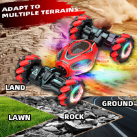HOSHI 1611 PRO Voiture RC de cascades à détection gestuelle avec 2 batteries, contrôle par montre, moteur sans balais, 2.4G, Monster Truck télécommandé