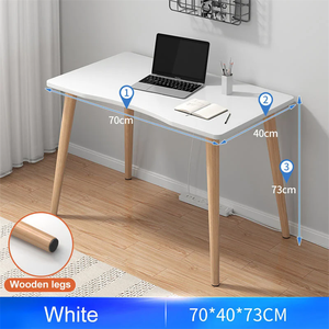 Modern Home Office Furniture Wholesale Manufacturer's New Design Wooden Computer Desk Conform to Human Body <strong>Curve</strong> - Product Image 5