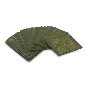 Feuille d'or personnalisée pas cher prix 52 sélection rapide lecture cartes Flash <span class=keywords><strong>jeu</strong></span> cartes TBR vente en gros - Product Image 3