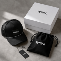 Custom logo 5-panel etnische sportieve geruite blad Oxford mesh trucker baseballcap katoen/polyester enkelrijig gespsluiting