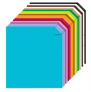 Bán Buôn 170 Gram <span class=keywords><strong>A4</strong></span> Tông Giấy Vẽ Tay Nghệ Thuật Sơn 50 Miếng Màu Bìa - Product Image 1