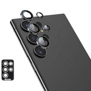 ฟิล์มกระจกนิรภัยป้องกันเลนส์กล้องโทรศัพท์สำหรับ <span class=keywords><strong>Samsung</strong></span> <span class=keywords><strong>Galaxy</strong></span> <span class=keywords><strong>S20</strong></span> S21 S22 S23 S24 S25 Ultra Plus <span class=keywords><strong>FE</strong></span> - Product Image 1