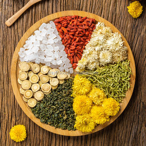 Thé aux fleurs et aux herbes biologiques chinois en gros, chèvrefeuille, baie <span class=keywords><strong>de</strong></span> goji, herbes comestibles naturelles, certifié HACCP, sain, individuel - Product Image 3